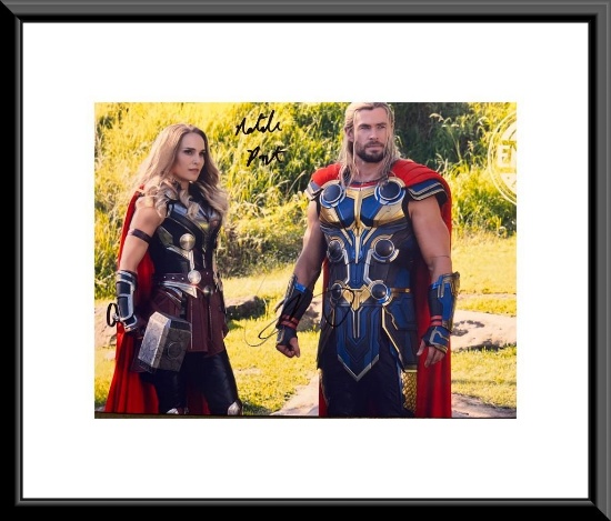 Thor: Love and Thunder Cast Signed Photo - Selling No Reserve!