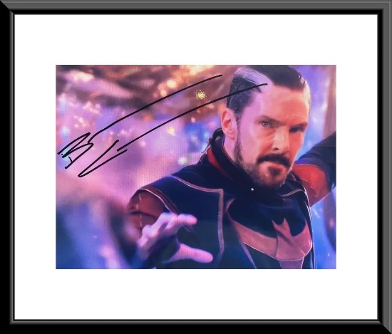 Doctor Strange Multiverse of Madness Benedict Cumberbatch Signed Photo - Selling No Reserve!
