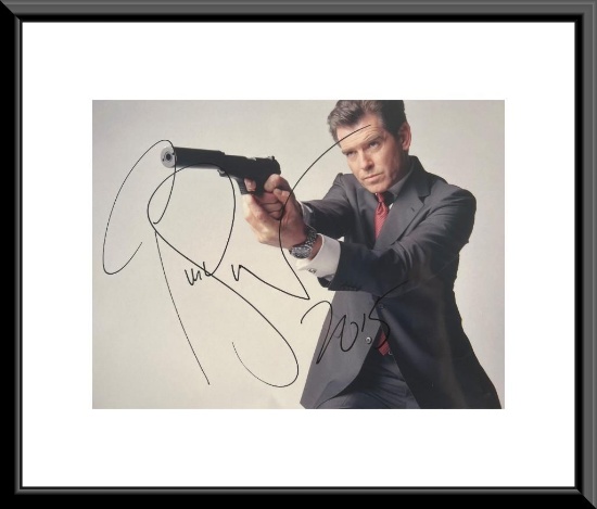 James Bond Pierce Brosnan Signed Photo - Selling No Reserve!