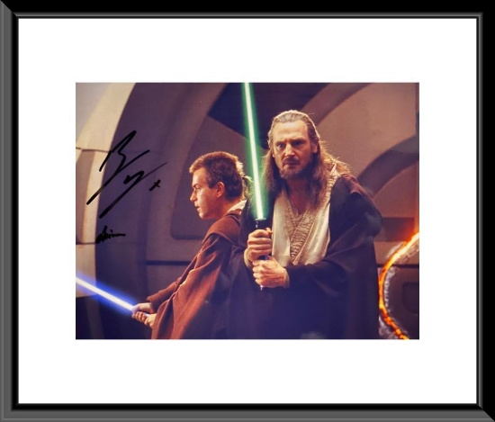Star Wars Ewan McGregor Signed Movie Photo - Selling No Reserve!