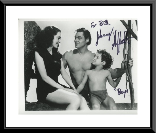 Johnny Sheffield Signed "Tarzan Film Series" Photo. GFA Authenticated - Selling No Reserve!