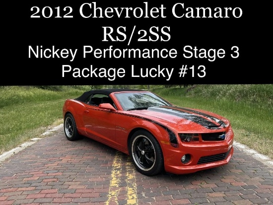 2012 Chevrolet Camaro 2SS Nickey Performance Stage 3 Package #13