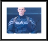 Captain America Chris Evans Signed Movie Photo - Selling No Reserve!