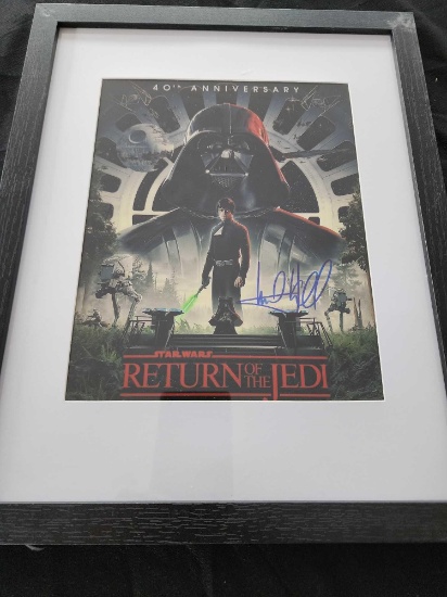 Return Of The Jedi Mark Hamill signed photo. 8x10 inches- SELLING NO RESERVE!