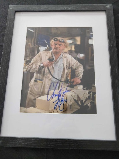 Christopher Lloyd signed photograph 8x10- SELLING NO RESERVE!