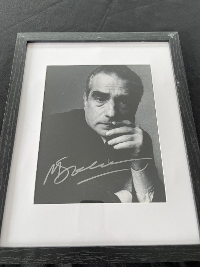 Martin Scorsese signed photograph 8x10- SELLING NO RESERVE!