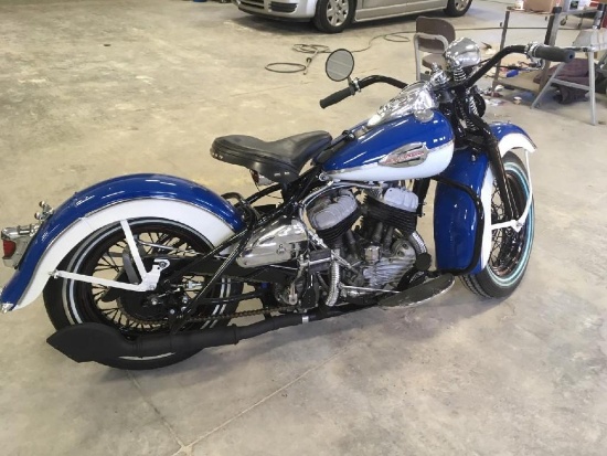 1942 Harley Davidson WLA Motorcycle