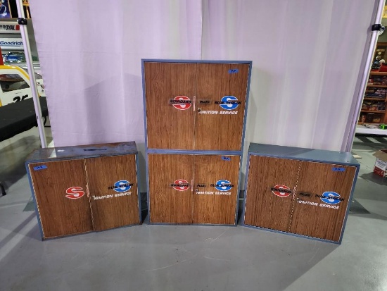 4 Parts Cabinets - SELLING NO RESERVE