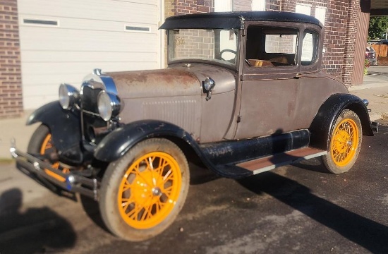 1929 Ford Model A Coupe - SELLING NO RESERVE