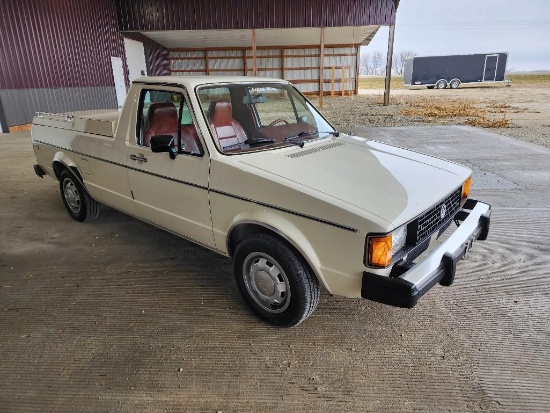 1981 Volkswagen Rabbit Pickup LX Diesel - SELLING NO RESERVE!