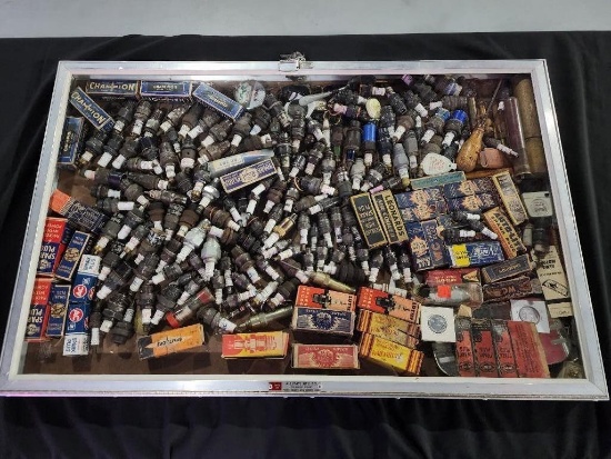 Spark Plug Display Cabinet - SELLING NO RESERVE