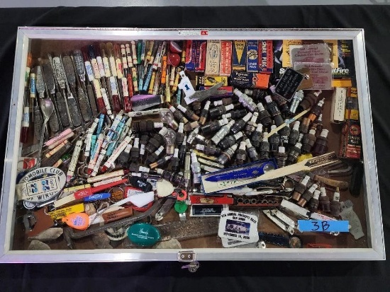 Spark Plug Display Cabinet - SELLING NO RESERVE