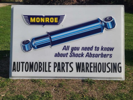 Monroe Shocks Sign - SELLING NO RESERVE