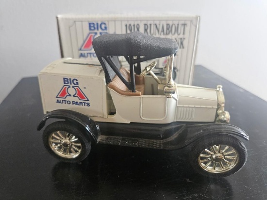 Diecast and Runabout Bank - SELLING NO RESERVE