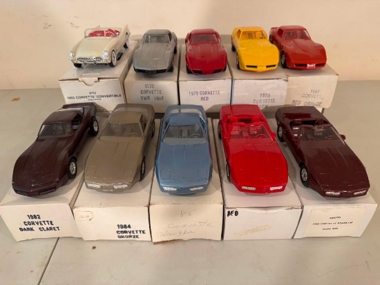 Assorted Lot of Chevrolet Corvette Promotional Models #1 - SELLING NO RESERVE