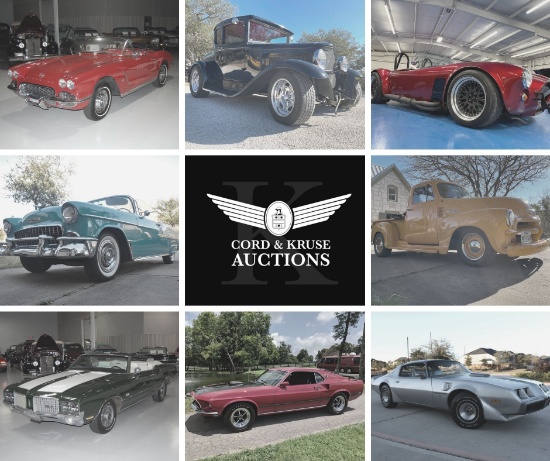 Inaugural Cord & Kruse Online Auction