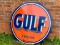 Porcelain Sign Gulf Dealer
