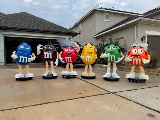 Three Dimensional Character M&M's