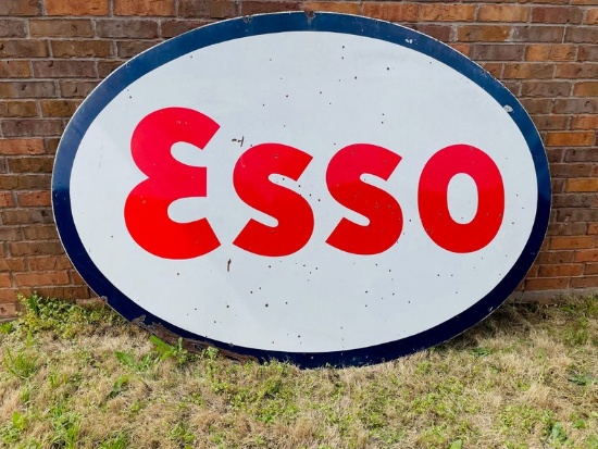 Porcelain Sign Esso