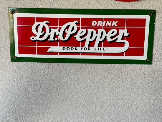 Metal Sign Dr. Pepper