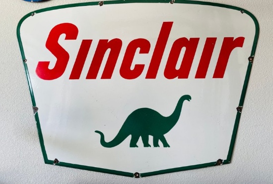 Porcelain Sign Sinclair