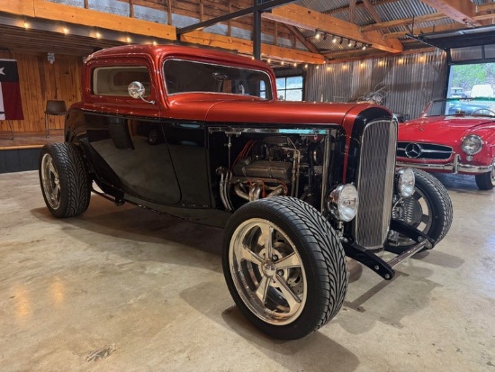 1932 Ford 3-Window Custom Street Rod