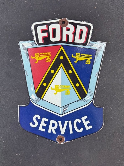 Porcelain Sign Ford Service