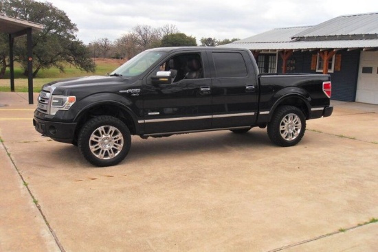 2013 Ford F150 Platinum 4X4 Supercrew