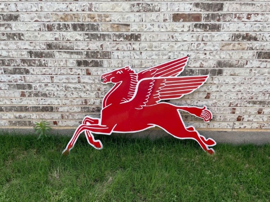 Porcelain Sign Mobilgas Pegasus