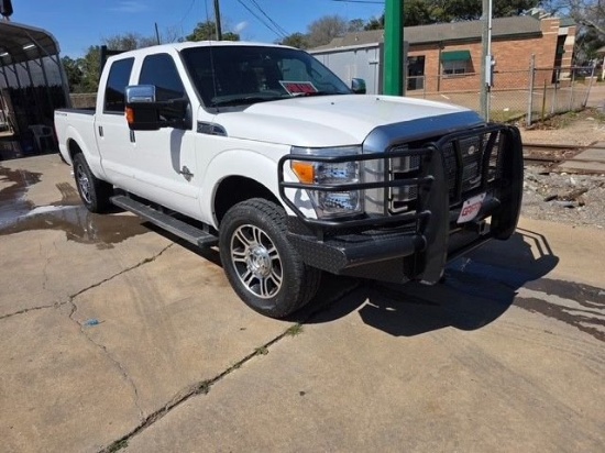 2014 Ford F250 Platinum Super Duty Crew Cab