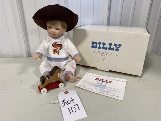 The Danbury Mint Billy Cowboy Doll