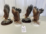 Masterpiece Porcelain eagles