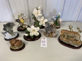 Porcelain figurine set