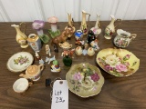 Miscellaneous glassware and china lot