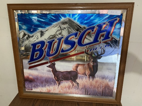 Busch Light Buck & Doe Mirror