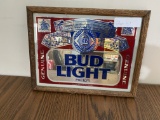 Genuine Bud Light Beer Mirror