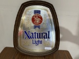 Natural Light Beer Mirror