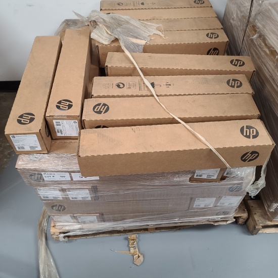 Skid of HP Photo Paper