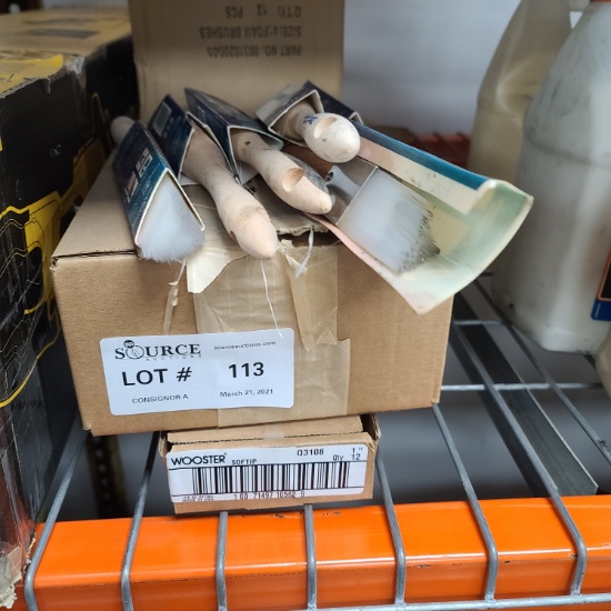 Mix of Paint & Foam Brushes