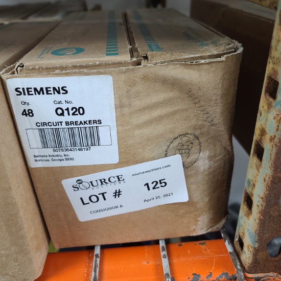 SIEMENS 20 AMP Single Pole Breakers