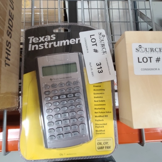 Texas Instruments BA II Plus Calculator