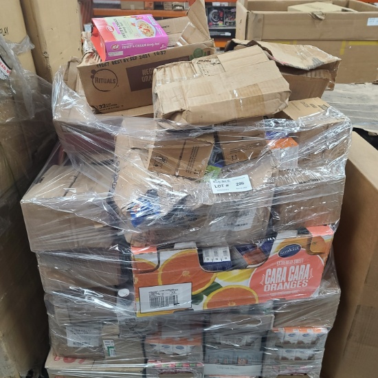 Skid of Grocery