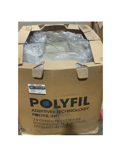 Skid of Polyfil Pellets