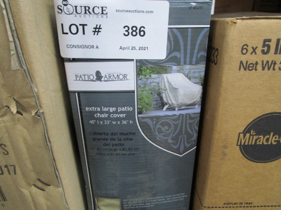 Patio Armor Chair Cover