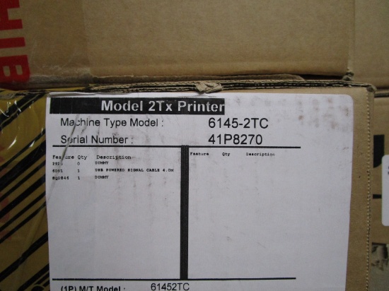 Toshiba Dual Station Cash Register Printers