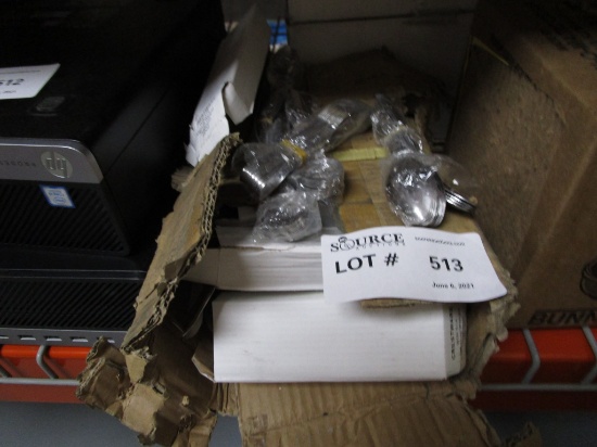 Box of Crestware Spoons