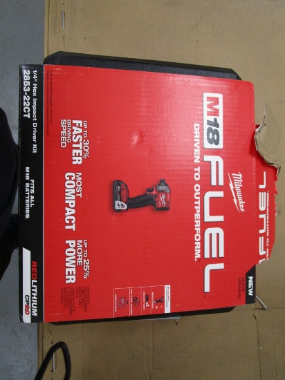 Milwaukee M18 1/4" Impact Kit