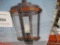 KICHLER BLACK AND WOOD RUSTIC POST LIGHT