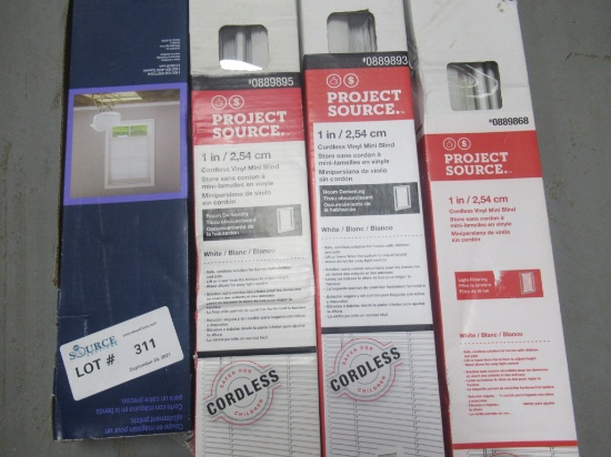 ASSORTMENT OF BLINDS