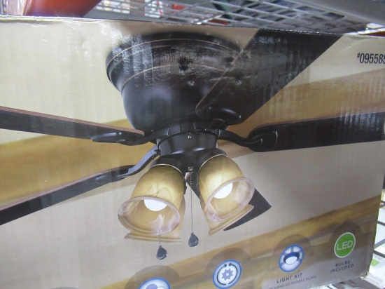 HARBOR BREEZE CENTREVILLE INDOOR FLUSH MOUNT FAN
